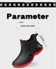 Trendy Men's Waterproof Rubber Rain Boots - Non-slip, Thickened, Sports Style  