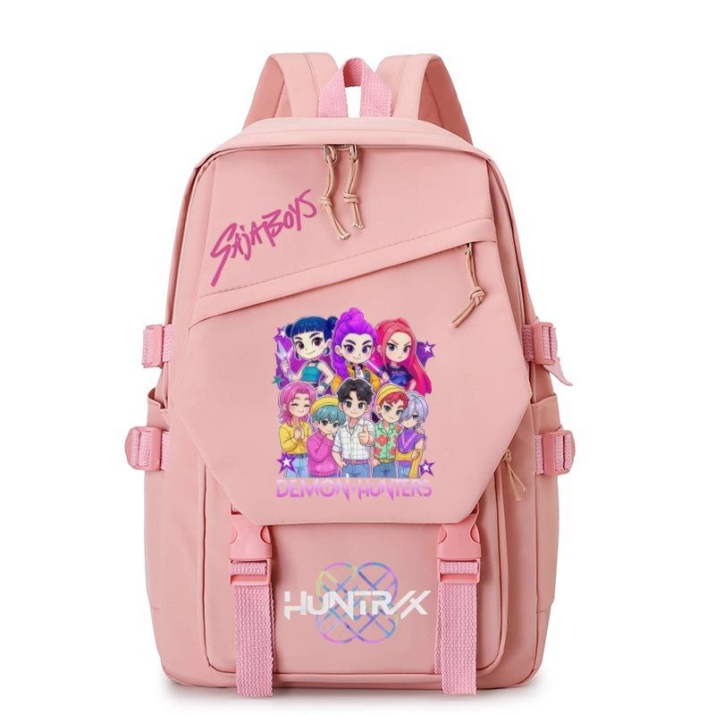 Witch Hunters Printed Children'S Backpack Campus Fashion Elementary And Secondary School Students Large Capacity School Bag Student Cartoon Backpack