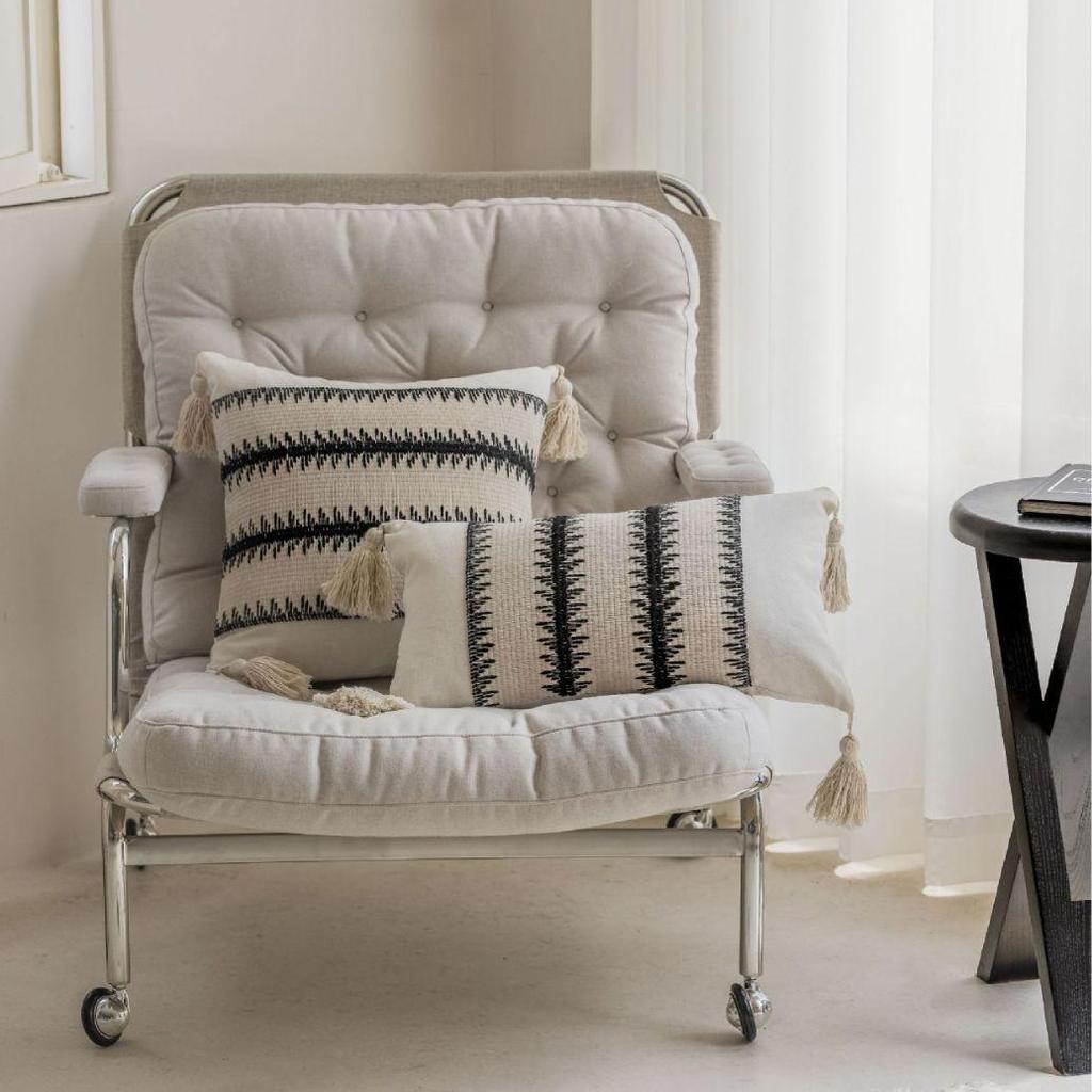 Imanqi Yun Wielokolorowa Żakardowa Poduszka Dekoracyjna na Sofę, Zagłówek Łóżka, Poduszka do Salonu, Krzesło, Samochód (Rdzeń nie jest zawarty).