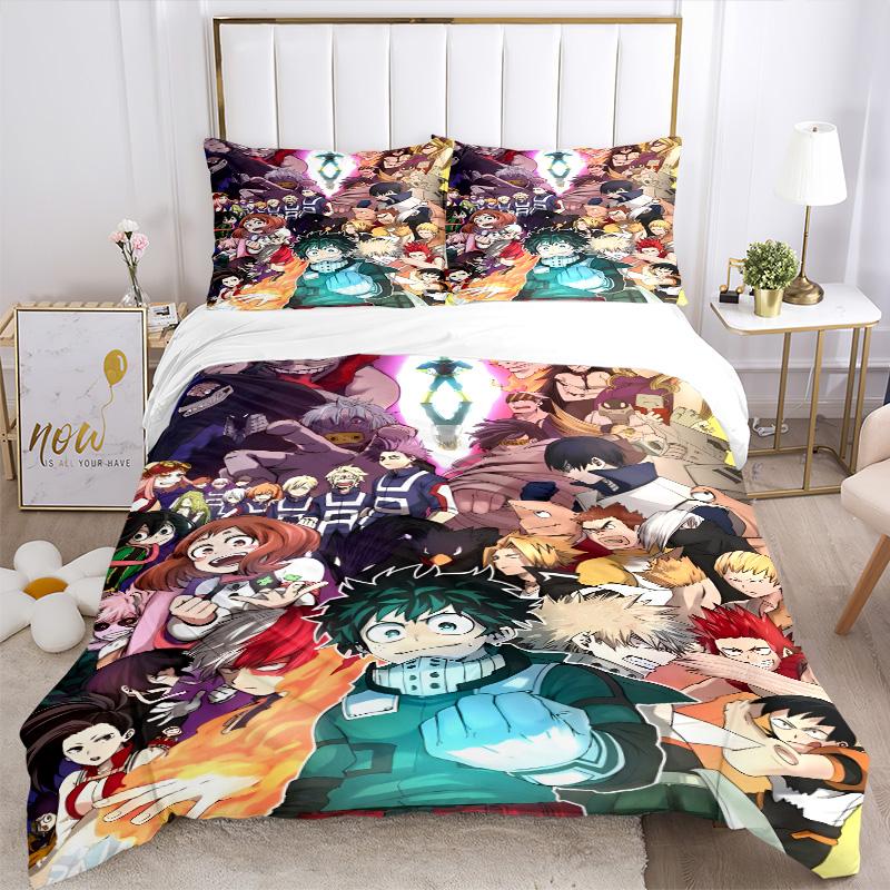 Hero'S Journey Unite Print 3Pcs Bedding Setduvet Cover With 2 Bedropillowcase Home Birthday Gift