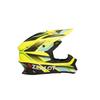 ZEALOT Mud Jumper II Flow Off-Road Helmet, Off-Road Graphics, Yellow/Black/Green, XL, 61-62cm, MJ0014/XL
