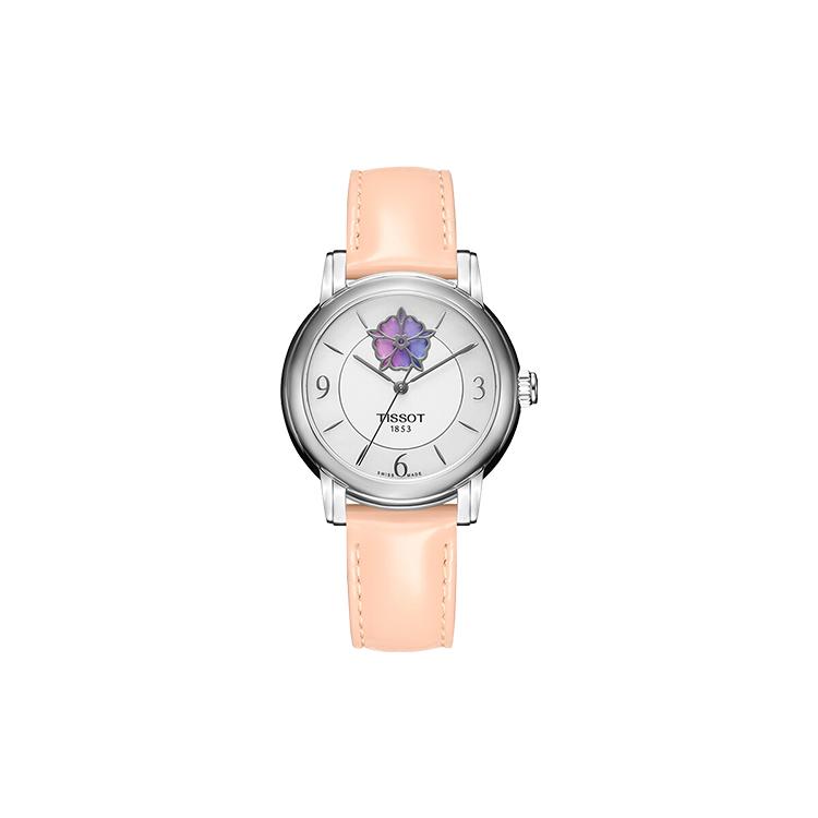 

TISSOT Heart Collection Mechanical Movement 30m Water Resistance Women s Watch 35mm White Dial T050.207.16.117.00 Pink Strap