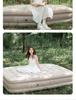 Portable Outdoor Inflatable Air Mattress - Single/Double Camping Bed