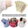 Underarm Sweat Pads, 10 Pcs Invisible Self-adhesive Cotton Armpit Antiperspirant Sticker, Disposable Anti Perspiration Absorbent Deodorant Prevention