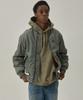 Magoodgan Bomber 5602 Pigment Padded Silver Grey Flight Jacket