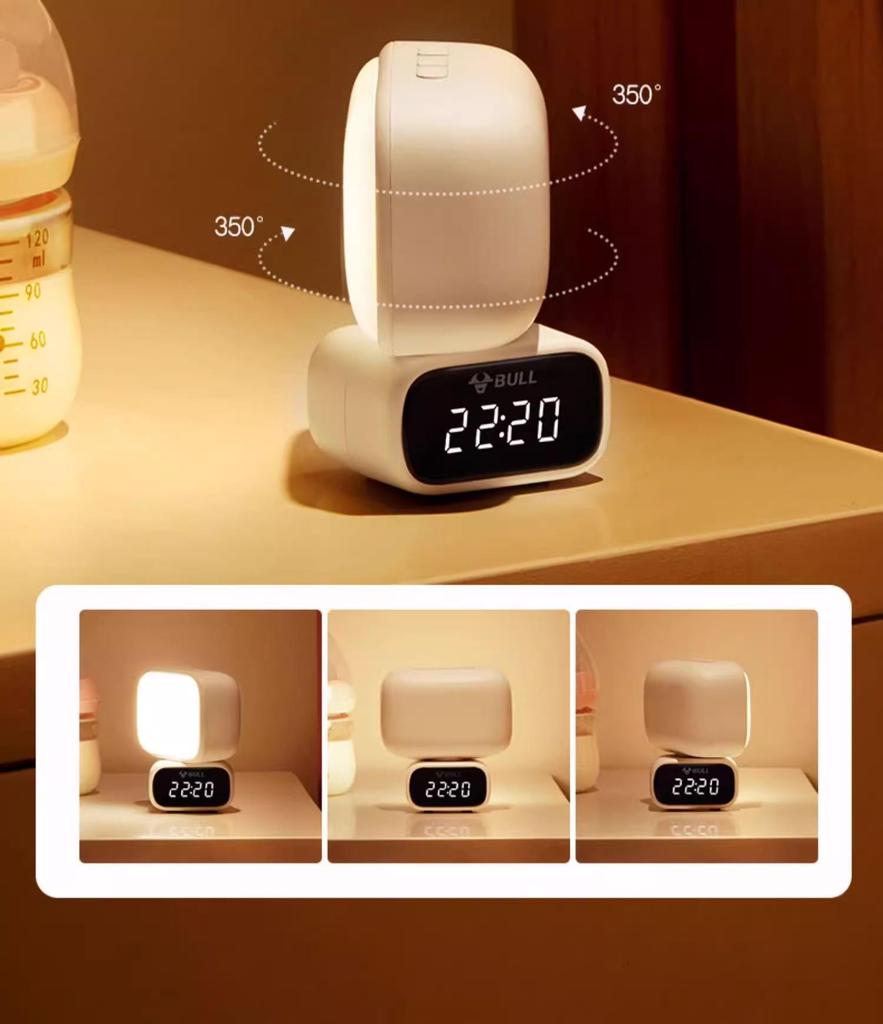 Rabbit Bedside Night Light with Remote - Baby Feeding & Eye Protection Lamp