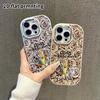 Phone Case: 2D Flat Design Suitable for iPhone 18 17 16 15 14 13 Pro, Couple Style, Cartoon Dog, Christmas and Halloween Gift