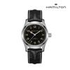 H70605731 Khaki Field Murph Auto 42mm Black Leather Men's Watch (Interstellar Watch)