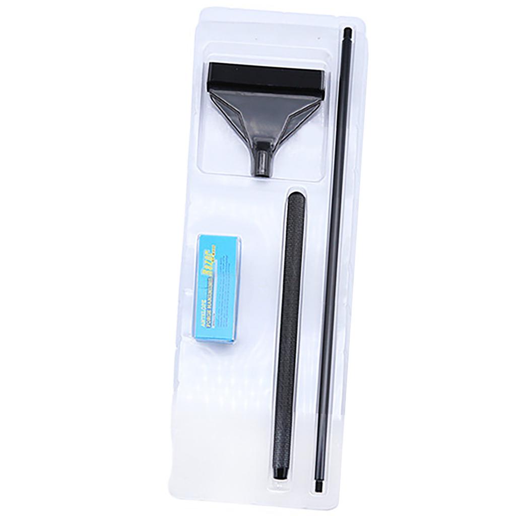 Aquarium Algae Scraper Aluminum Alloy Blade Lightweight Fish Tank Scraper Cleaner for Glass Tank 55cm 21.7in