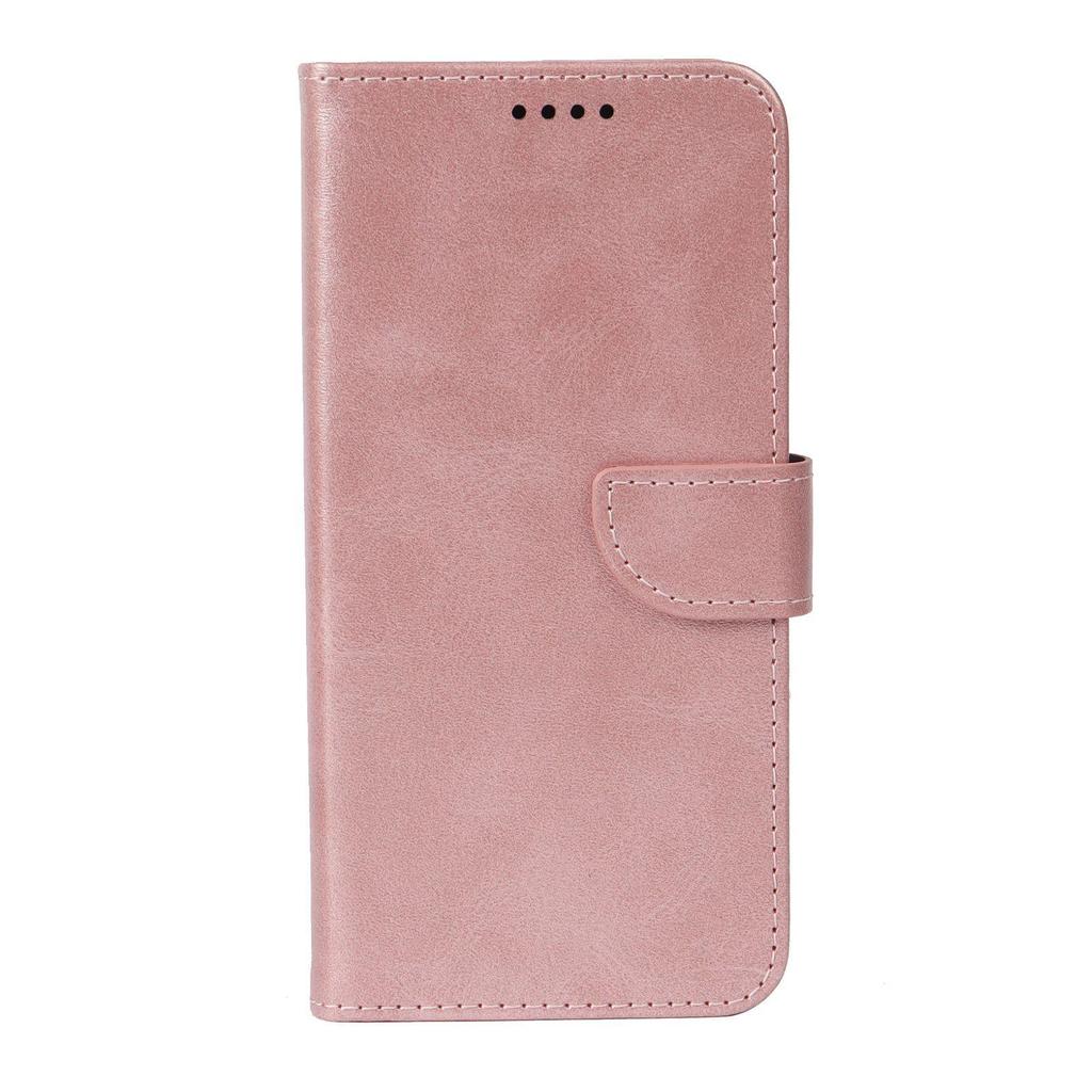 Etui na telefon Motorola Moto G56 5G ze skóry cielęcej z klamrą nożową (Wersja zagraniczna)