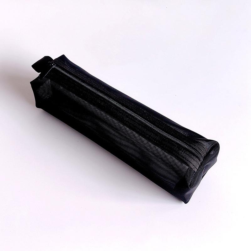Makeup Pouch Lipstick Makeup Brush Storage Bags Student Transparent Mesh Pencil Case Ins Travel Cosmetic Organizer For Women