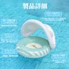 [2026 New Release] Baby Swim Ring for Toddlers, Foot-In Type, with Float Seat, Handle, Removable Sunshade, UV Protection SPF50+, Sunscreen, Swim Ring