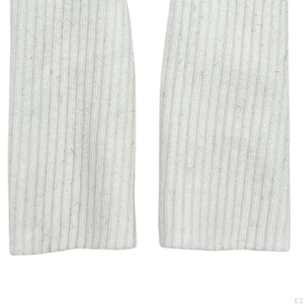 1/6 Scale Female Action Figure Knit Leg Warmers Handmade Toy Boot Covers Long Socks Accessories