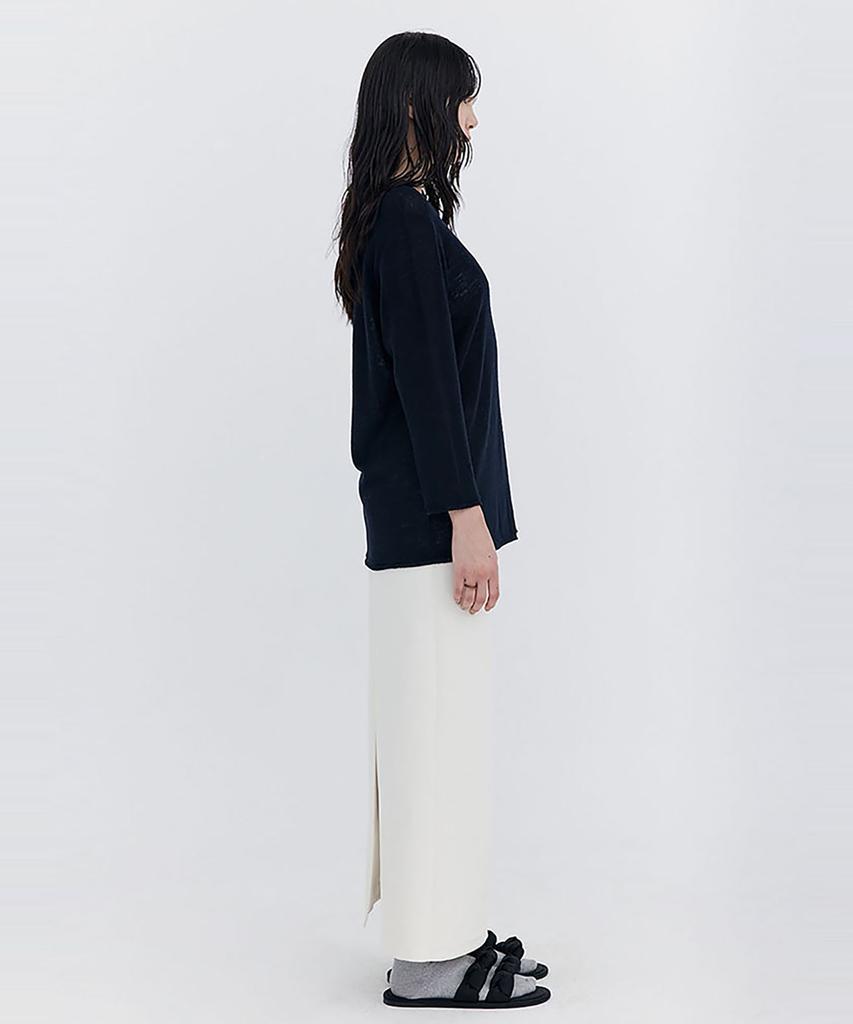 Bundercammer Basic Long Skirt_Cream
