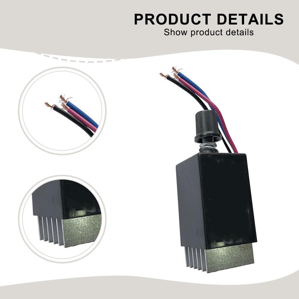 For Cooling System As Shown In The Picture 12V 24V Speed Regulator 12V 24V Fan Speed Regulator DC Motor Controller