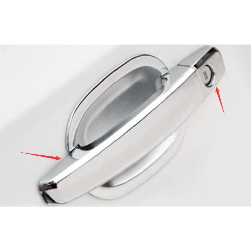 For Hyundai Tucson 2005-2009 Chrome Style Outside Door Handle Cover Trim 8PCS