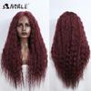 Noble Lace Front Wig Cosplay Curly Wig 30 Inch Lace Part Wig Baby Hair Lace Wig For Women Blonde Wig Synthetic Lace Front Wig