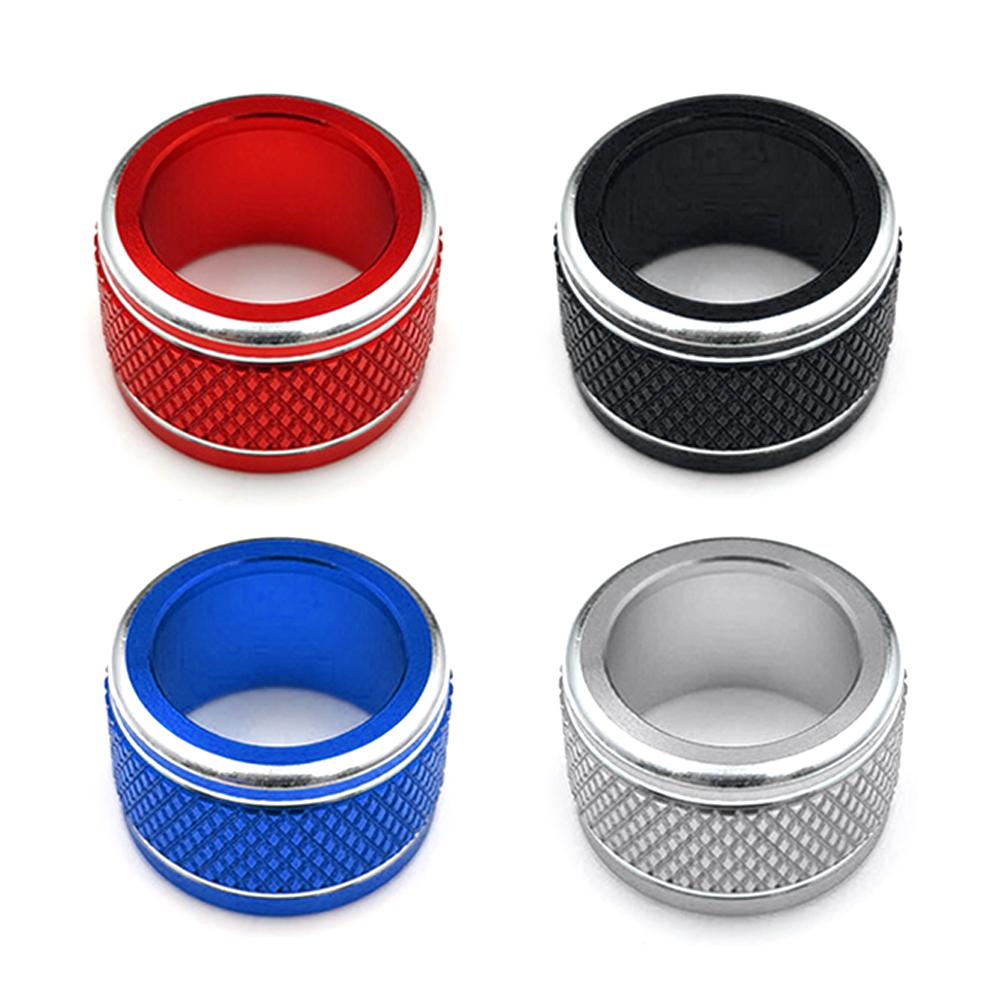 Car Rearview Mirror Adjustment Knob Trim Cover Rotary Control Switch Decoration Rings For Subaru XV Forester Outback 2015-18 WRX