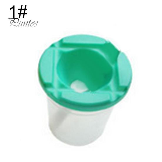 Creative DIY Plastic Children Kids Paint Brush Pen Cup Set Scrawl Accessories