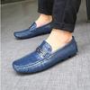 Men Fashion Casual Shoes Genuine Cowhide Spring Summer Men Slip On Shoes Casual Leather Men Loafers Moccasins Plus Size 38-45