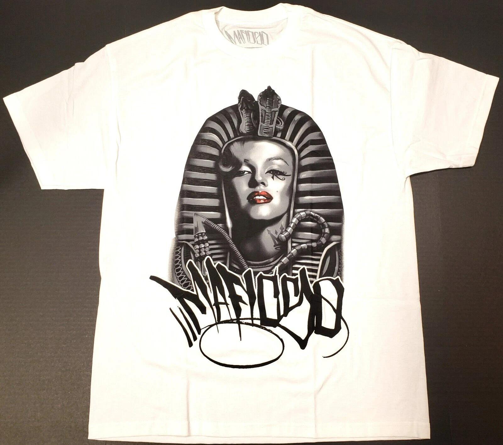 MAFIOSO TUT T-shirt Marilyn Monroe Urban Streetwear Tee Men s XL White New XXXXL