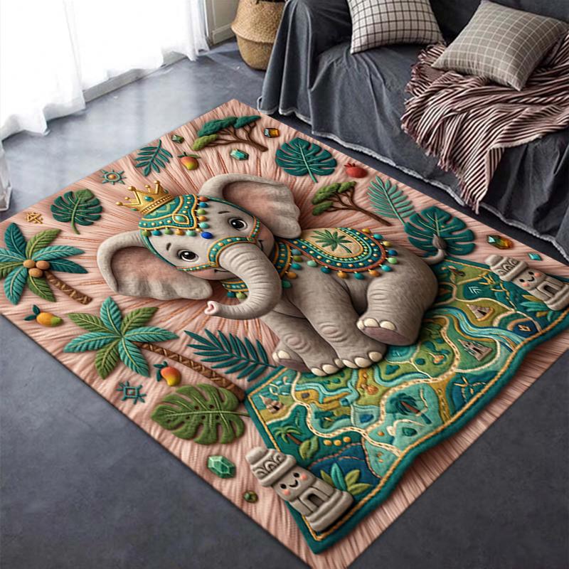 2025 New Cute Animals Carpet Rug for Living Room Bedroom Home Sofa Decoration,Kids Play Non-slip Floor Mat