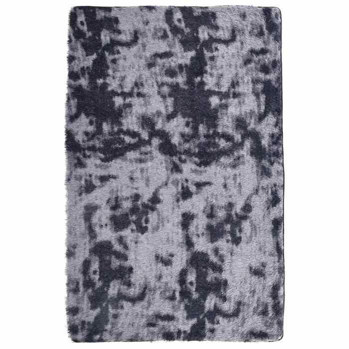 VidaXL Tapis Shaggy à poils longs gris foncé 130x200 cm polyester, tapis, tapis de chambre, tapis moderne, tapis de salon, 4102832