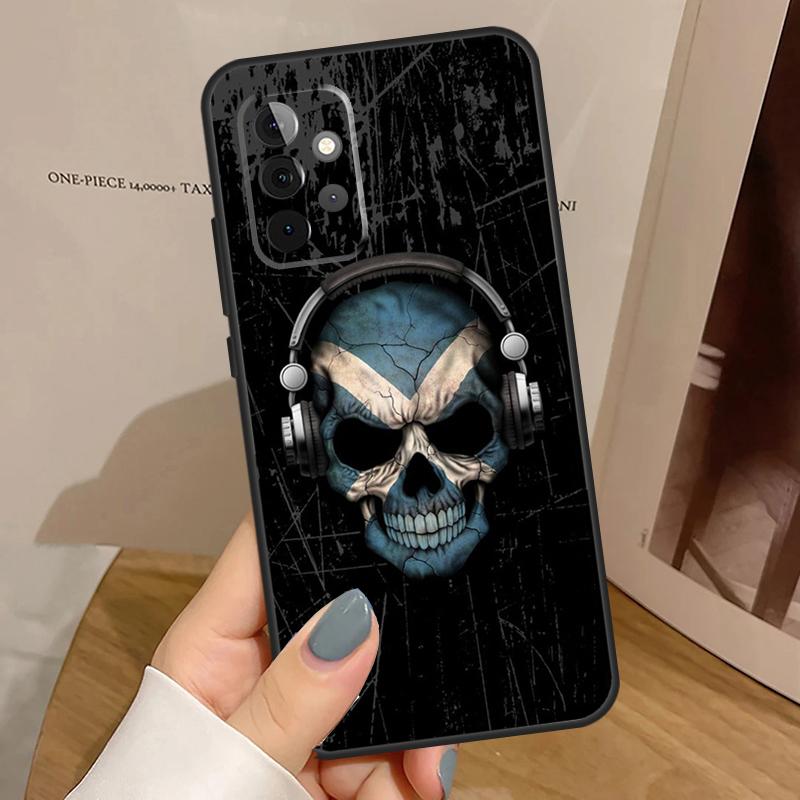 Funda Bandera Escocesa de Escocia Para Samsung Galaxy A15 A16 A17 A26 A36 A56 A55 A35 A52 A32 A12 A53 A33 A13 A14 A34 A54