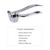 Stainless Steel & Zinc Alloy Garlic Press Mincer Crusher Food Grinder Kitchen Squeeze Tool