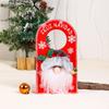 Christmas Door Handle Ornament Xmas Hotel Mall Home Door Handle Hanging Decoration