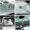 Telescopic Microfiber Car Window Cleaning & Defogging Brush Set