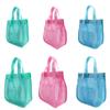 Breathable Toiletry Storage Bag Visible Swimming Washbag Bath Bag Mesh Handbag  Outdoor