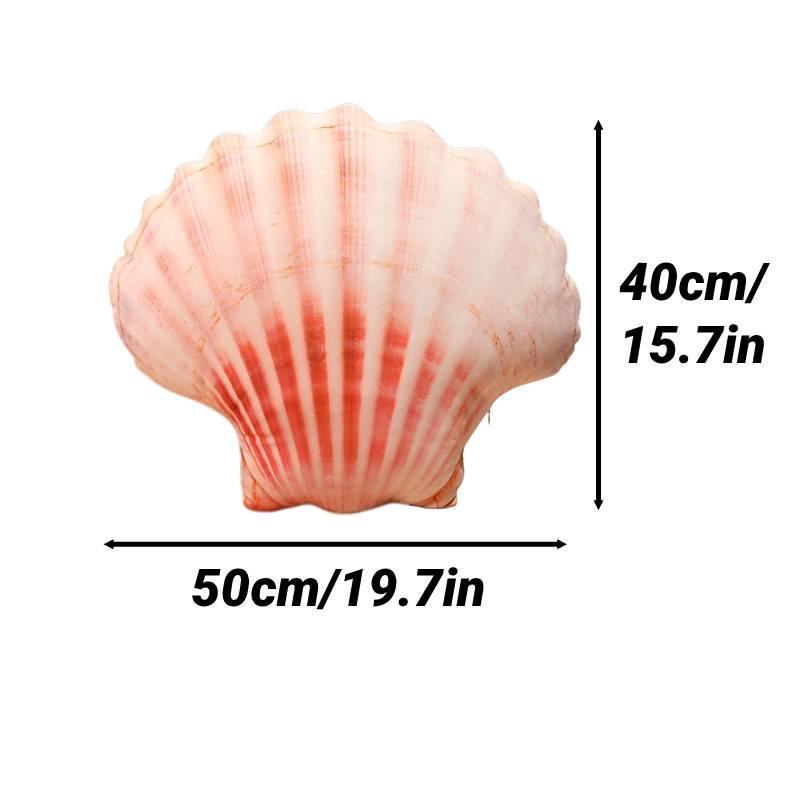 

Ocean Simulation Animal Plush Throw Pillow Cushion Decoration Patterns Multiple Conch