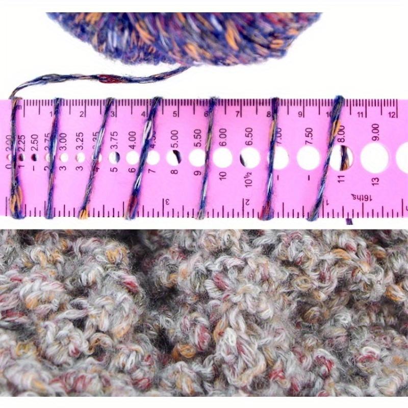 6 Hair Yarn (Wool) - Soft Warm Winter Knitting & Crochet Thread Suitable for Sweaters Hats Gloves Wine300g Total