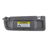 Dark Gray Sun Visor Compatible with Honda Civic 2006 2007 2008 2009 2010 2011 Replaces 83230-SNA-A01ZA 83230-SNA-A01ZB