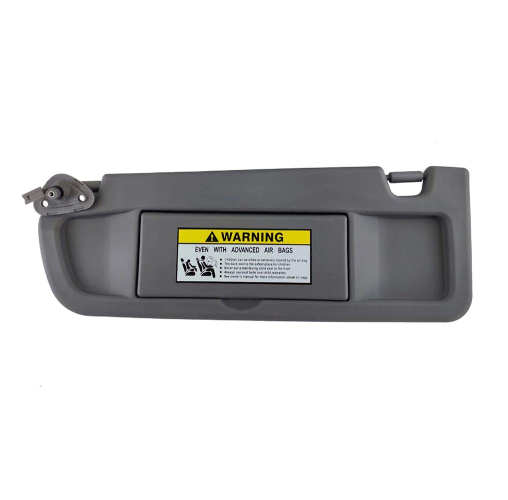 Dark Gray Sun Visor Compatible with Honda Civic 2006 2007 2008 2009 2010 2011 Replaces 83230-SNA-A01ZA 83230-SNA-A01ZB
