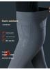 2025 Stylish Plus Size High Waist Elastic Velvet Cropped Skinny Pants - Autumn/Winter Collection