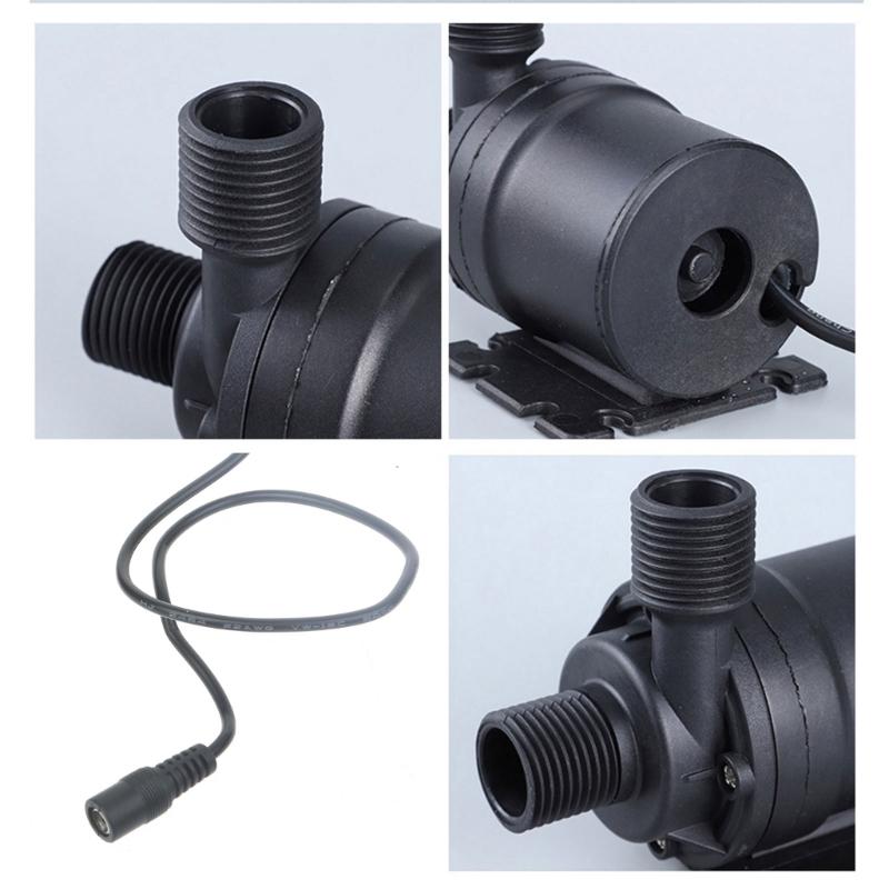 Versatile & Dependable Water Pump 12V/24V Powerful Water Pump Brushless Water Pump Plastic for Various Applications