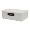 Password Storage Box 16L Capacity Compartment Design File Storage Case Document Organizer with Password Lock for
