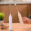 Electric Egg Beater Stainless Steel Mixer Low Noise Rechargeable Milk Frother Handheld Electric Coffee Egg Whisk