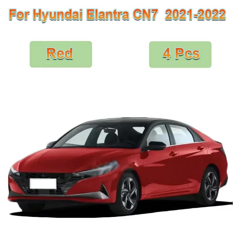 För Hyundai Elantra CN7 Karosskit 4ST Målade Framskärmar Stänkskydd Bakre Stänkskärmar Hjul Biltillbehör