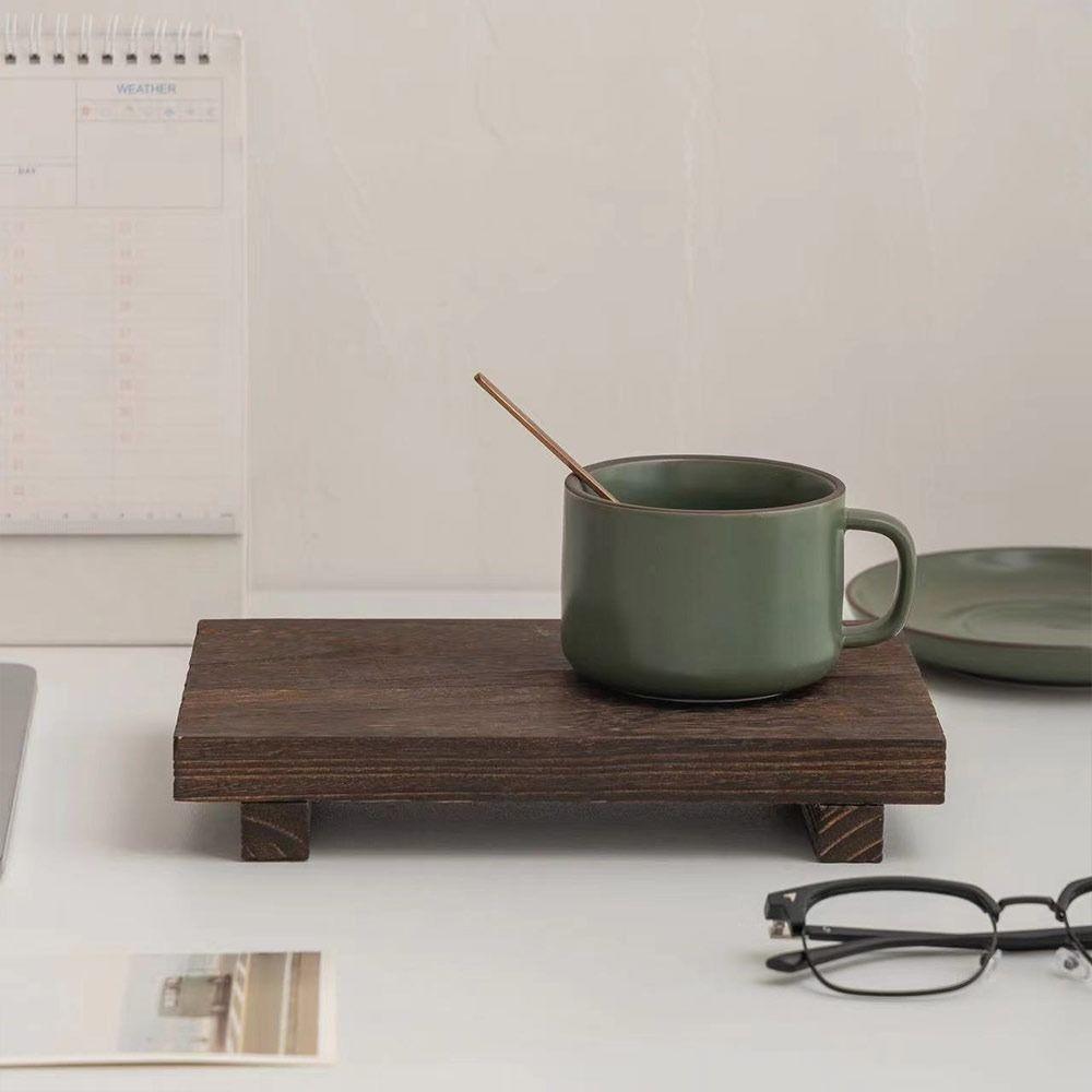 Square Aromatherapy Perfume Tray Retro Figurine Display Rack  Entrance Home Decoration