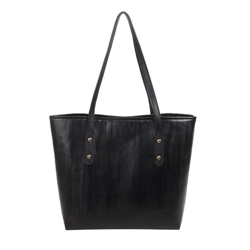 Chic Oversized Color Block Handheld Tote Bag For Women Perfect For Everyday Use