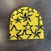Star Pattern Fashion Women Casual Warm Knitted Hat For Autumn Winter And