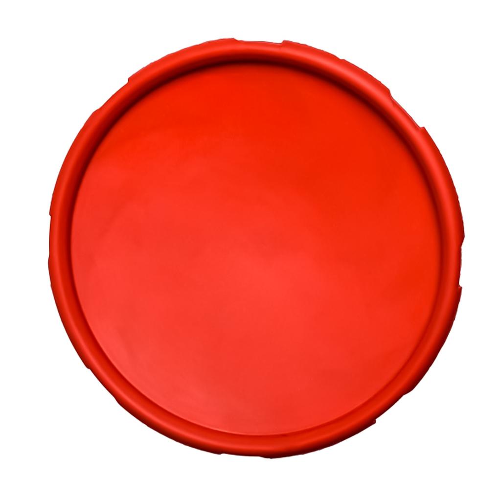 Pet Nova Toy - Rubber Frisbee Disc Red 15Cm