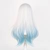 High Quality Honkai Star Rail Firefly Cosplay Wig 67cm Long Straight Heat Resistant Synthetic Hair Anime Cosplay Wigs + Wig Cap