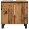 Bathroom Cabinet with Rustic Wood Look 58 x 33 x 60 cm Engineered Wood