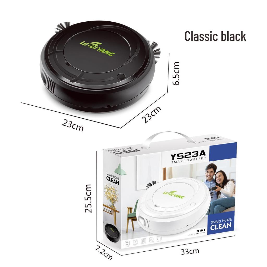 Smart Mini Robot Vacuum: Automatic Sweeping, Suction & Mopping Cleaner for Household.