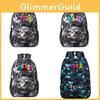 Repo Pattern Student Backpack Breathable Outdoor Use Schoolbag Fashion Gift