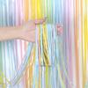 Macaron Colorful Rain Curtain Background Wall Birthday Party Decoration 2m - Pjun